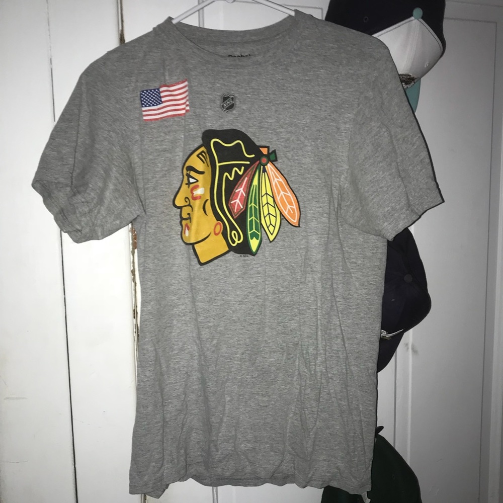 Reebok Patrick Kane Blackhawks team USA shirt